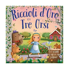 Libro “Le Mie Prime Fiabe Pop-Up 3 – Riccioli” – Prime Letture Interattive per Bambini