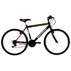 Bicicletta MTB Uomo 24" Girardengo – 18 Velocità Nero/Arancio