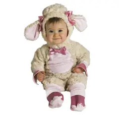 Costume Agnellino per Bambini - Taglia Toddler - 1/2 Anni