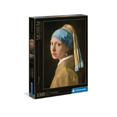 Puzzle 1000 Pezzi Museum Girl With Pearl E.V. – Clementoni Museum Collection