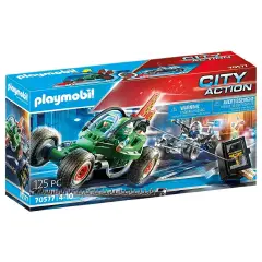 Playmobil City Action – Kart della Polizia e Fuggitivo