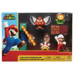 Nintendo Lava Castle Diorama Set