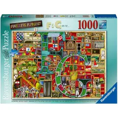 Puzzle 1000 Pezzi Awesome Alphabet F & G - Ravensburger