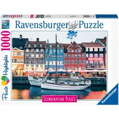 Puzzle 1000 Pieces Copenhagen Denmark