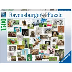 Puzzle 1500 Pezzi – Collage di Animali Divertenti | Ravensburger