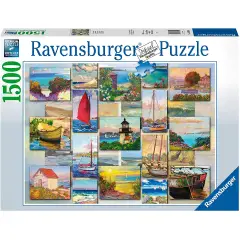 Puzzle 1500 Pezzi – Collage Costiero | Ravensburger