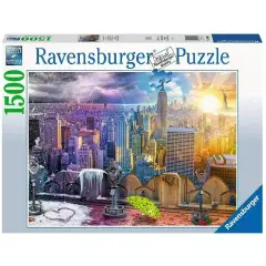 Puzzle 1500 Pieces the Seasons of New York