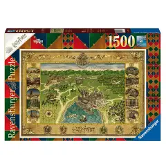 Puzzle 1500 Pieces Map of Hogwarts