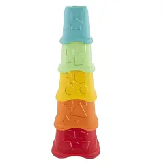 Chicco Stackable Cups 2in1 Eco+ Stackable Game and Shapes Crisscrosses