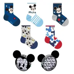 Mickey Pack Calzini 5 Pezzi T17/18