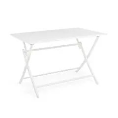 Elin Folding Table White 110x70