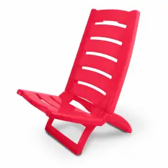 Spiaggina Col Corallo - Sedia a Sdraio Pieghevole, Leggera e Resistente