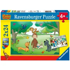 Puzzle 2x24 Pezzi George - Gioco Educativo per Bambini