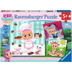 3X49 PCS CRY BABIES PUZZLE
