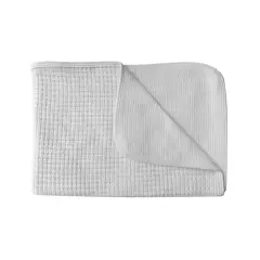 Cradle Blanket Single 100x75 Softstone Organic Bamboo Pearlgrey