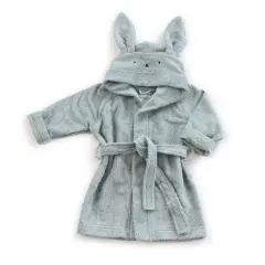 Accappatoio in Spugna Bamboom – Taglia 2-4 Anni – Iceblu