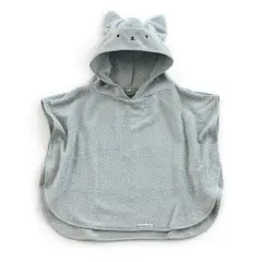 Poncho Accappatoio Bamboom in Spugna di Bambù – Iceblu – Taglia 0-2 Anni