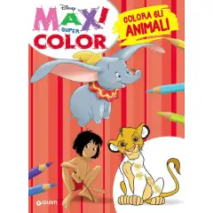 Maxi Supercolor – Colora gli Animali Disney