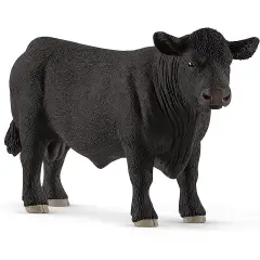 Schleich Toro Black Angus - Miniatura Realistica in Resina