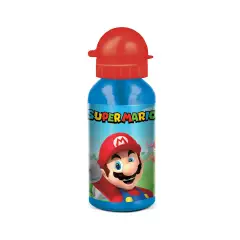 Super Mario Aluminum Water Bottle Ml.500