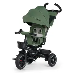 Triciclo Kinderkraft Evolutivo 5in1 Spinstep – Green | Triciclo Modulabile