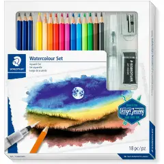 Mixed Watercolour Set – Kit Completo per Disegni Acquerellabili