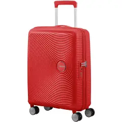 Soundbox Trolley Spinner 55/20 Tsa Exp 4 Wheels Coral Red