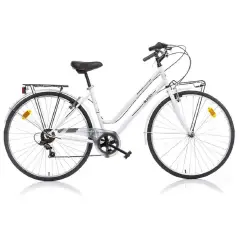 Adult Bicycle Bike 28 Inch Women's Trekking White