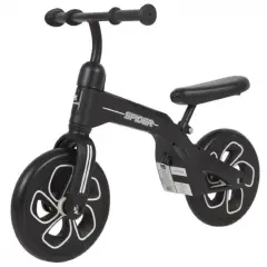 Balance Bike Spider Black