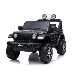 ELECTRIC CAR JEEP RUBICON BLACK