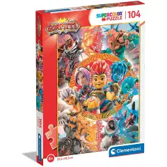 Puzzle 104 Pieces Gormiti