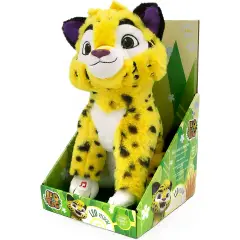 Leo&Tig Peluche Leo 27cm. con Sigla e Frasi Originali