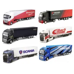 Truck With Trailer Scale 1:43