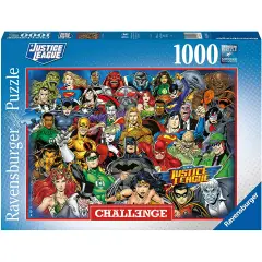 Puzzle 1000 Pieces Dc Comics Challenge