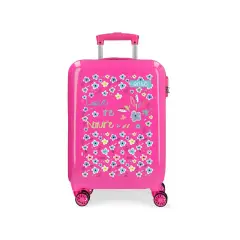 Trolley Abs 55 cm. 4 Wheels Enso Love The Nature Fuchsia
