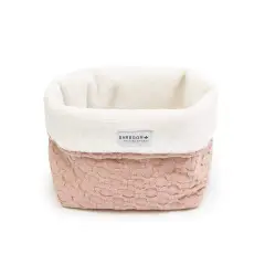 Bathroom Storage Basket 14x20x14h Honey Nudepink