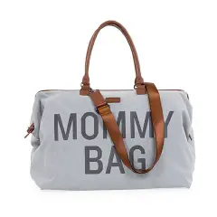 Mommy Bag Changing Bag with Mattress Grey