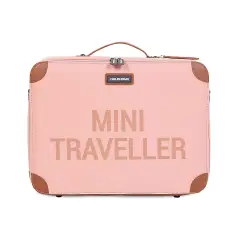 VALIGIA BIMBI MINI TRAVELLER ROSA RAME