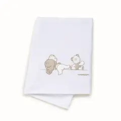 Foppapedretti Embroidered Playful Fleece Blanket