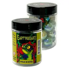 Real Queen Jar 21 Earthquake Marbles Dragons Series Real