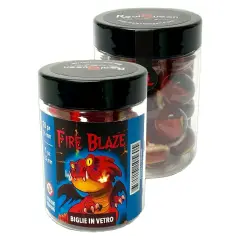 Real Queen Jar 21 Marbles Fire Blaze Dragons Series Real