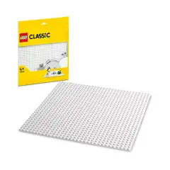 LEGO Classic Base Bianca 11026 - Set di Costruzione per Bambini