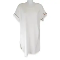 Bamboom Maternity & Childbirth Night Shirt Color 43 Ivory Size L-Xl