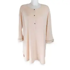 Bamboom Nursing Night Shirt Color 47 Nudepink Size S-M