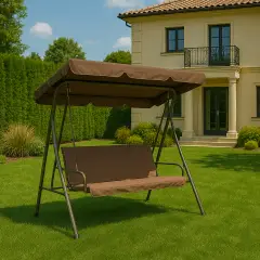 Playa Swing 3 Seater Beige