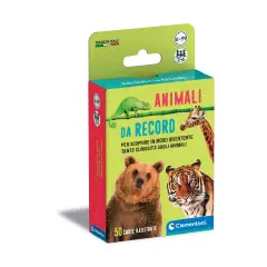 Record Animals Game Cards - Fun and Curiosities for Kids
