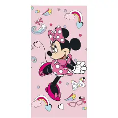 Telo Mare Minnie Mouse – 70x140 cm, 100% Cotone