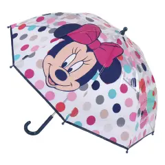 Minnie Ombrello Manuale Poe Bolle – Ombrello Sicuro e Divertente per Bambini