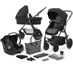 Trio Xmoov 3in1 Travel System Black Kinderkraft