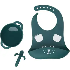 Meal Set 6-12 Months 3 Pieces First'Isy Dog Blue
